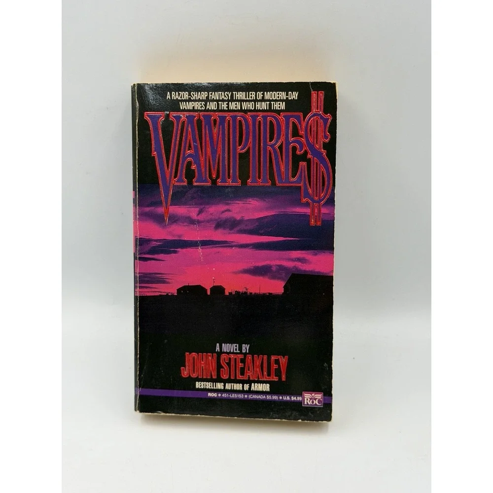 Vampires John Steakley 1992 ROC Horror Paperback Vampire Novel